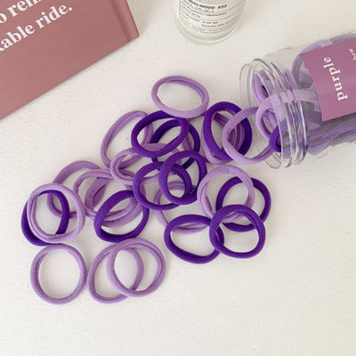 300 kom/kutiji Gumice za kosu u boji slatkiša Gumice za djevojčice Gumice za kosu Traka za kosu Držač za konjski rep Škrunci Prsteni za kosu Dodaci