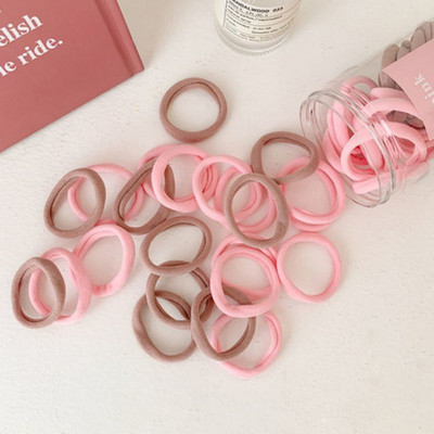 300 kom/kutiji Gumice za kosu u boji slatkiša Gumice za djevojčice Gumice za kosu Traka za kosu Držač za konjski rep Škrunci Prsteni za kosu Dodaci