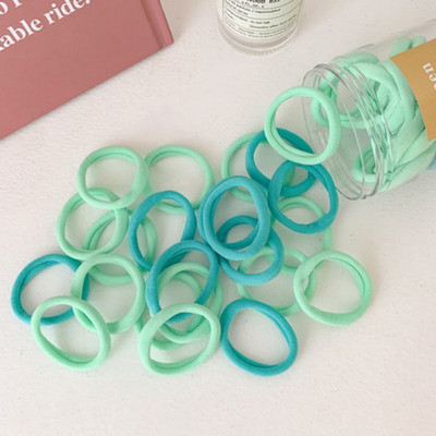 300 kom/kutiji Gumice za kosu u boji slatkiša Gumice za djevojčice Gumice za kosu Traka za kosu Držač za konjski rep Škrunci Prsteni za kosu Dodaci