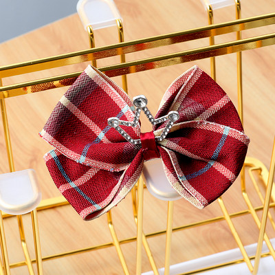 Nove kopče za kosu s velikom mašnom Ukosnice od tkanine za djevojke Krune Dodaci za kosu Slatka dječja pokrivala za glavu Kopča za šiške sa strane Modni dodaci