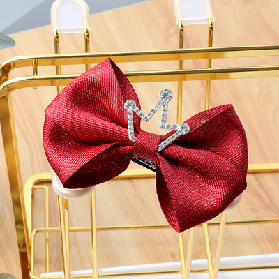 Nove kopče za kosu s velikom mašnom Ukosnice od tkanine za djevojke Krune Dodaci za kosu Slatka dječja pokrivala za glavu Kopča za šiške sa strane Modni dodaci