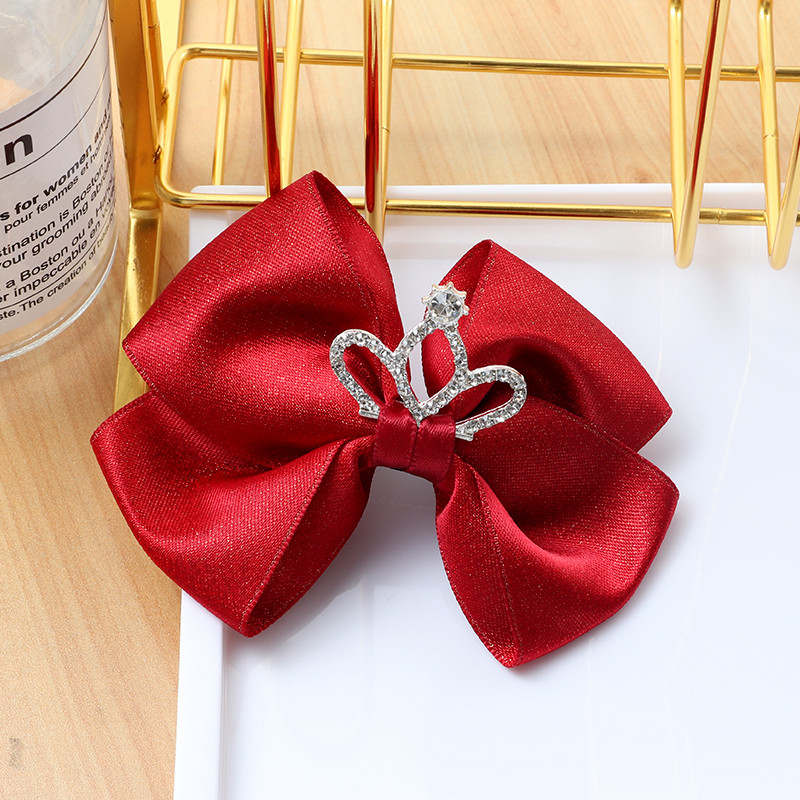 Nove kopče za kosu s velikom mašnom Ukosnice od tkanine za djevojke Krune Dodaci za kosu Slatka dječja pokrivala za glavu Kopča za šiške sa strane Modni dodaci