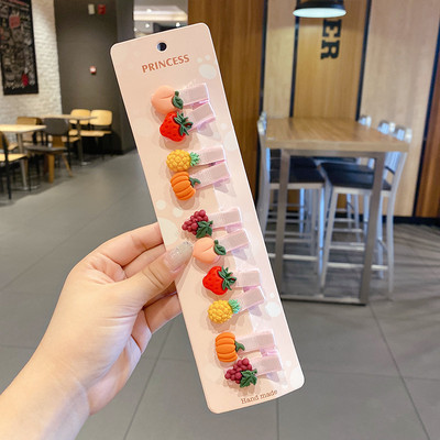 10KOM Nove modne djevojačke crtane slike, slatke dugine tratinčice, kopče za kosu, dječje ljupke ukosnice, ukosnice, pokrivala za glavu, dodaci za kosu