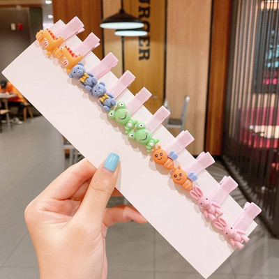 10KOM Nove modne djevojačke crtane slike, slatke dugine tratinčice, kopče za kosu, dječje ljupke ukosnice, ukosnice, pokrivala za glavu, dodaci za kosu