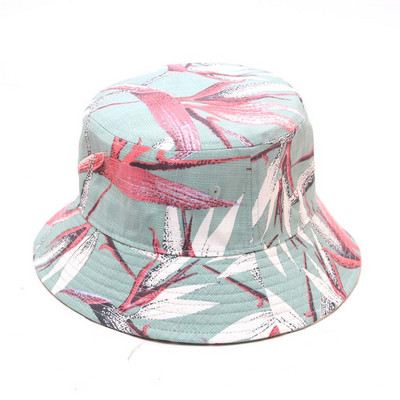 2020 Nová módna rybárska čiapka s kvetinovou potlačou, unisex bob čiapka, hip hopové čiapky, pánske čiapky, bavlnené streetwear