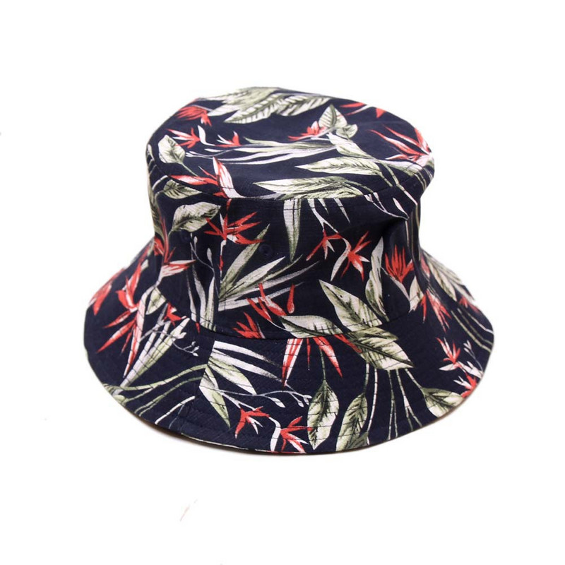 2020 Nová módna rybárska čiapka s kvetinovou potlačou, unisex bob čiapka, hip hopové čiapky, pánske čiapky, bavlnené streetwear