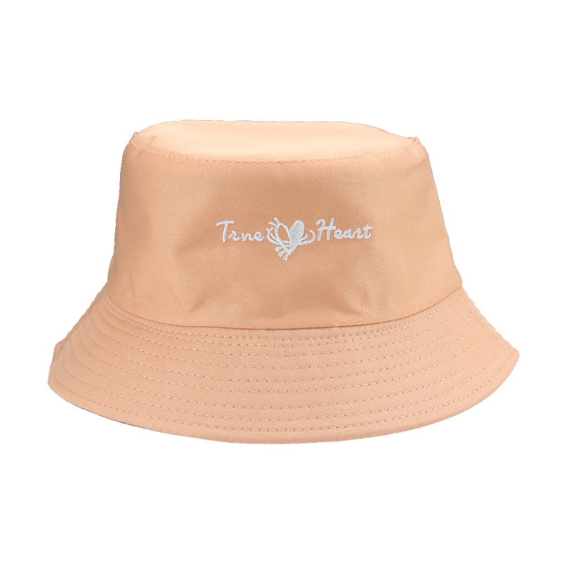 Vödörsapkák Kétoldalas Lila Sárga Rózsaszín Betűs Női Kalapok Alkalmi napvédelem Összecsukható Halászsapkák gorras para Mujer