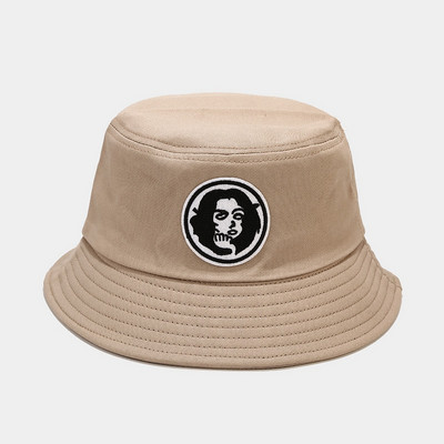 Nauja vasarai būdinga skrybėlė Siuvinėjimas Grožis Medvilnė Apsauga nuo saulės Žvejo kepuraitė Moteriška Panama Bob Gorro Pescador