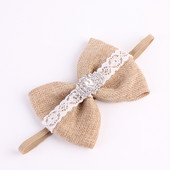 Princesės audeklo lanko derinys Kibirkščiuojantis kalnų krištolas centre. Vestuvinis lankas galvos apdangalas mergaičių plaukų aksesuaras