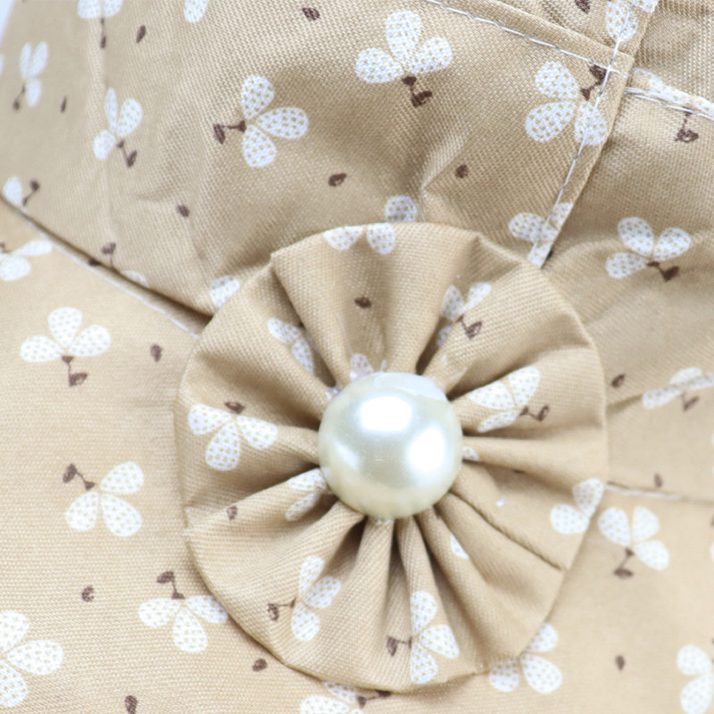 Femeie Primăvara Vară Vârsta mijlocie și bătrână Mamă Vizor Șapcă găleată Pălărie de soare Bonnetă respirabilă Pălărie de pescar