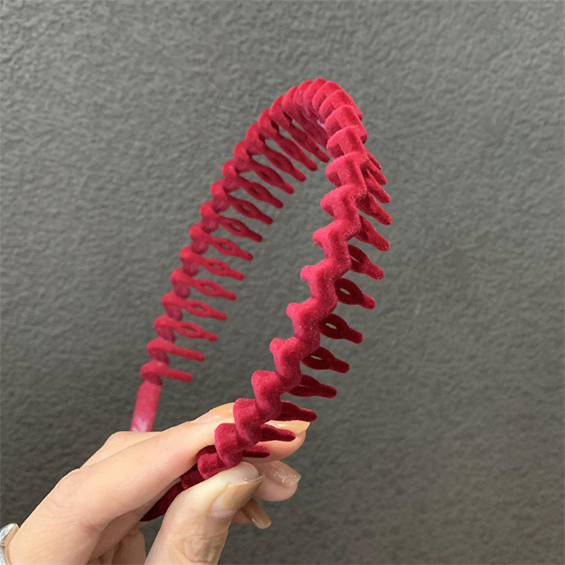 „TwinkLei Solid“ pleiskanojanti galvos juosta, apvyniojama plaukų lanku, rėmelis su dantukais, neslystantis plaukų juostos galvos apdangalas, skirtas moterims, mergaičių plaukų aksesuarai