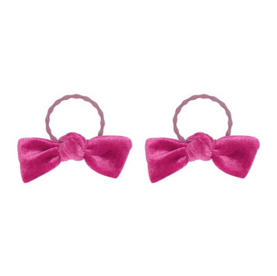 Visokokvalitetne baršunaste mašne za kosu s čvorovima za djevojčice 4 kom/komplet Boutique dječje elastične vezice za kosu Trake za malu djecu Držač za konjski rep