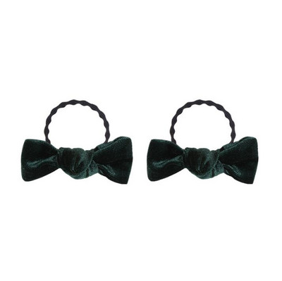 Visokokvalitetne baršunaste mašne za kosu s čvorovima za djevojčice 4 kom/komplet Boutique dječje elastične vezice za kosu Trake za malu djecu Držač za konjski rep