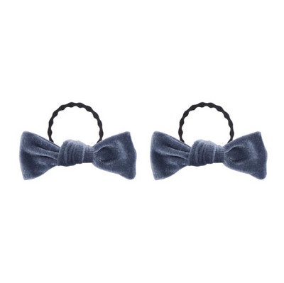 Visokokvalitetne baršunaste mašne za kosu s čvorovima za djevojčice 4 kom/komplet Boutique dječje elastične vezice za kosu Trake za malu djecu Držač za konjski rep