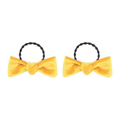 Visokokvalitetne baršunaste mašne za kosu s čvorovima za djevojčice 4 kom/komplet Boutique dječje elastične vezice za kosu Trake za malu djecu Držač za konjski rep