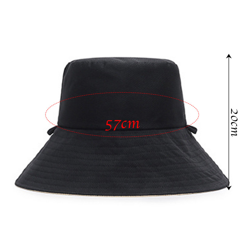 Unisex dome boonie šešir s dugim obodom, reverzibilna meka kapa za zaštitu od sunca