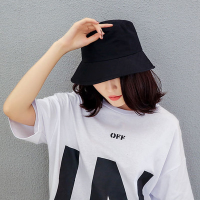 Unisex pamučni šeširi Ženski ljetni Panama šešir Muški šešir čiste boje Fedoras šešir Ribarski šešir Kapa za plažu