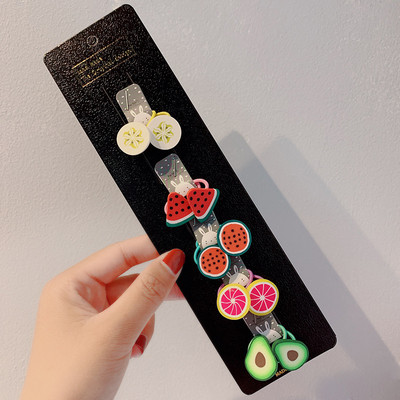 10db/szett Lányok Rajzfilm Hajcsipesz Kis Rugalmas Hajgumik Hercegnős Lófarok Tartó Gumiszalagok Gyerek Haj Kiegészítők