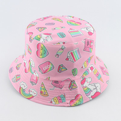 Módne bavlnené ružové vedrové klobúky pre ženy, letné plážové rybárske slnečné klobúky pre dievčatá, zbaliteľné rybárske čiapky
