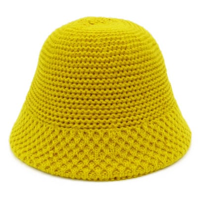 Zimska ženska kapa s kantom Pletena topla ribička kapa Ženska debela topla modna korejska zimska vunena kapa s kupolastom kapom s kantom