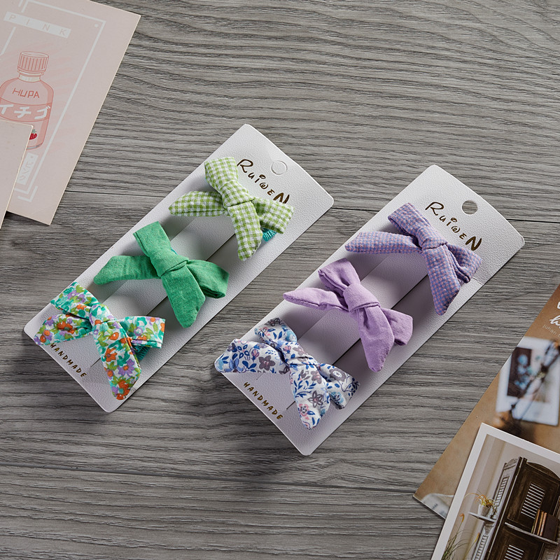 Boutique cvjetna vrpca s otisnutim mašnama Koje za kosu za djecu Djevojčice Ručno izrađene mašne za kosu Dječji dodaci za kosu