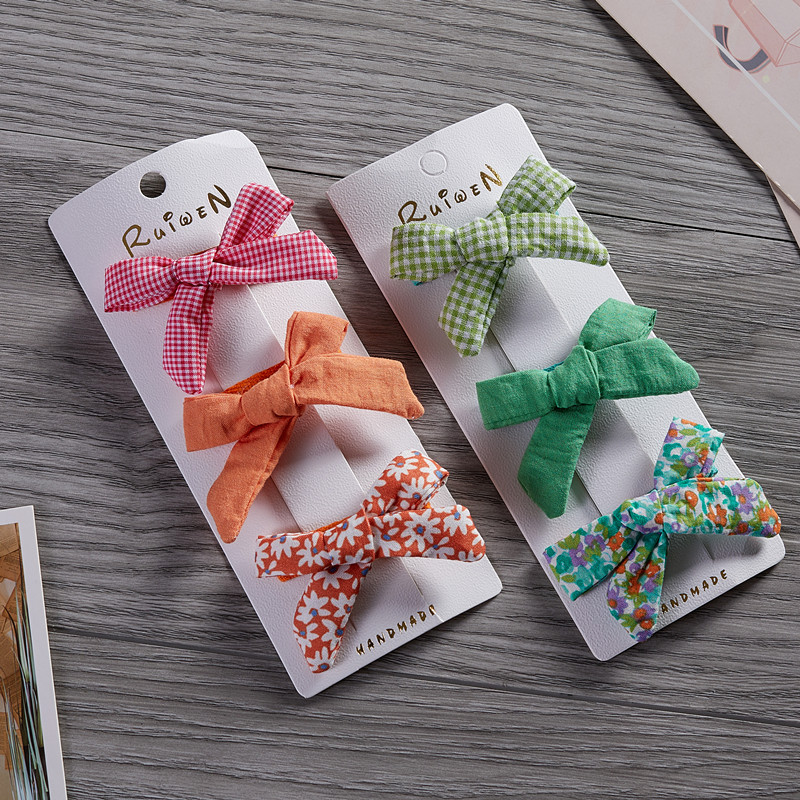 Boutique cvjetna vrpca s otisnutim mašnama Koje za kosu za djecu Djevojčice Ručno izrađene mašne za kosu Dječji dodaci za kosu