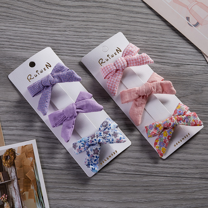 Boutique cvjetna vrpca s otisnutim mašnama Koje za kosu za djecu Djevojčice Ručno izrađene mašne za kosu Dječji dodaci za kosu
