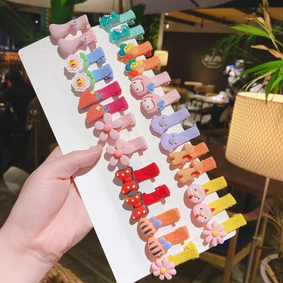 26PCS/set Dječji dodaci za kosu Cvjetni zec Crtić Ukosnice za djevojčice Kawaii slatke male kopče za kosu Dekoracija frizure