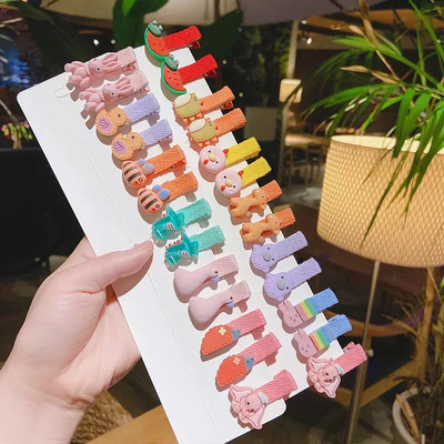 26PCS/set Dječji dodaci za kosu Cvjetni zec Crtić Ukosnice za djevojčice Kawaii slatke male kopče za kosu Dekoracija frizure