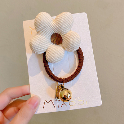 1kom Dječje cvijeće Mašna Glava Uže Elastična gumica Dječji slatki prsten za kosu Napravi punđu Djevojka Držač za konjski rep Guma Dječji dodaci za kosu