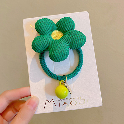 1kom Dječje cvijeće Mašna Glava Uže Elastična gumica Dječji slatki prsten za kosu Napravi punđu Djevojka Držač za konjski rep Guma Dječji dodaci za kosu