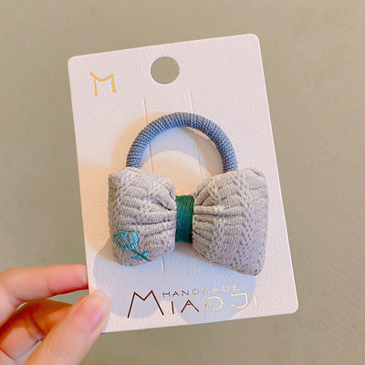 1kom Dječje cvijeće Mašna Glava Uže Elastična gumica Dječji slatki prsten za kosu Napravi punđu Djevojka Držač za konjski rep Guma Dječji dodaci za kosu