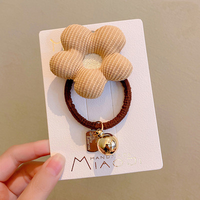 1kom Dječje cvijeće Mašna Glava Uže Elastična gumica Dječji slatki prsten za kosu Napravi punđu Djevojka Držač za konjski rep Guma Dječji dodaci za kosu