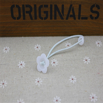 20vnt/part Korėjietiškos mados elastinės plaukų juostelės saldainių spalvos traškios mielas galvos apdangalas Gėlėtas galvos apdangalas Plaukų lankelis mergaičių plaukų aksesuarai