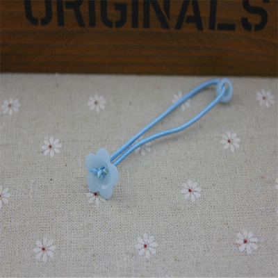 20vnt/part Korėjietiškos mados elastinės plaukų juostelės saldainių spalvos traškios mielas galvos apdangalas Gėlėtas galvos apdangalas Plaukų lankelis mergaičių plaukų aksesuarai