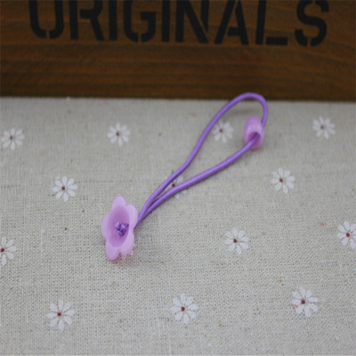 20vnt/part Korėjietiškos mados elastinės plaukų juostelės saldainių spalvos traškios mielas galvos apdangalas Gėlėtas galvos apdangalas Plaukų lankelis mergaičių plaukų aksesuarai