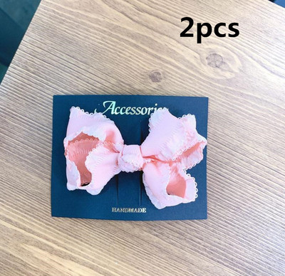 2/3 bucăți/set funde de pânză pentru fete agrafe de păr frânghii de păr pentru copii benzi de păr elastice benzi de cauciuc suport pentru coadă de cal accesorii de păr