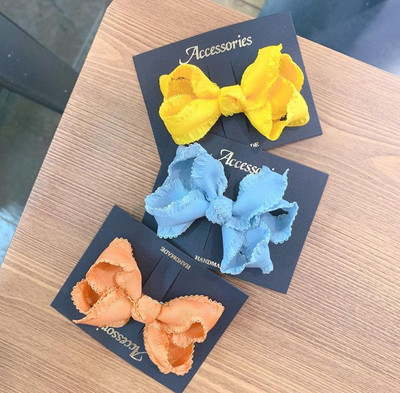 2/3 bucăți/set funde de pânză pentru fete agrafe de păr frânghii de păr pentru copii benzi de păr elastice benzi de cauciuc suport pentru coadă de cal accesorii de păr