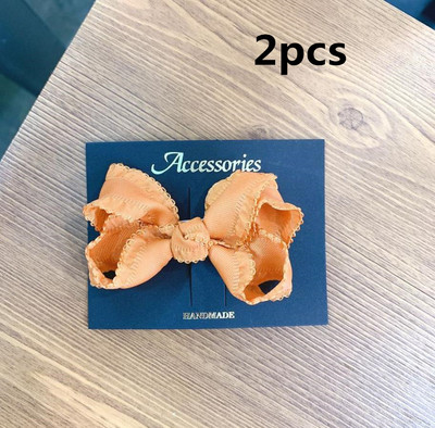 2/3 bucăți/set funde de pânză pentru fete agrafe de păr frânghii de păr pentru copii benzi de păr elastice benzi de cauciuc suport pentru coadă de cal accesorii de păr