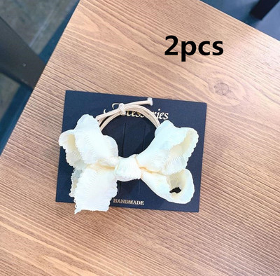 2/3 bucăți/set funde de pânză pentru fete agrafe de păr frânghii de păr pentru copii benzi de păr elastice benzi de cauciuc suport pentru coadă de cal accesorii de păr