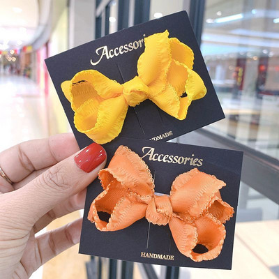 2/3 bucăți/set funde de pânză pentru fete agrafe de păr frânghii de păr pentru copii benzi de păr elastice benzi de cauciuc suport pentru coadă de cal accesorii de păr