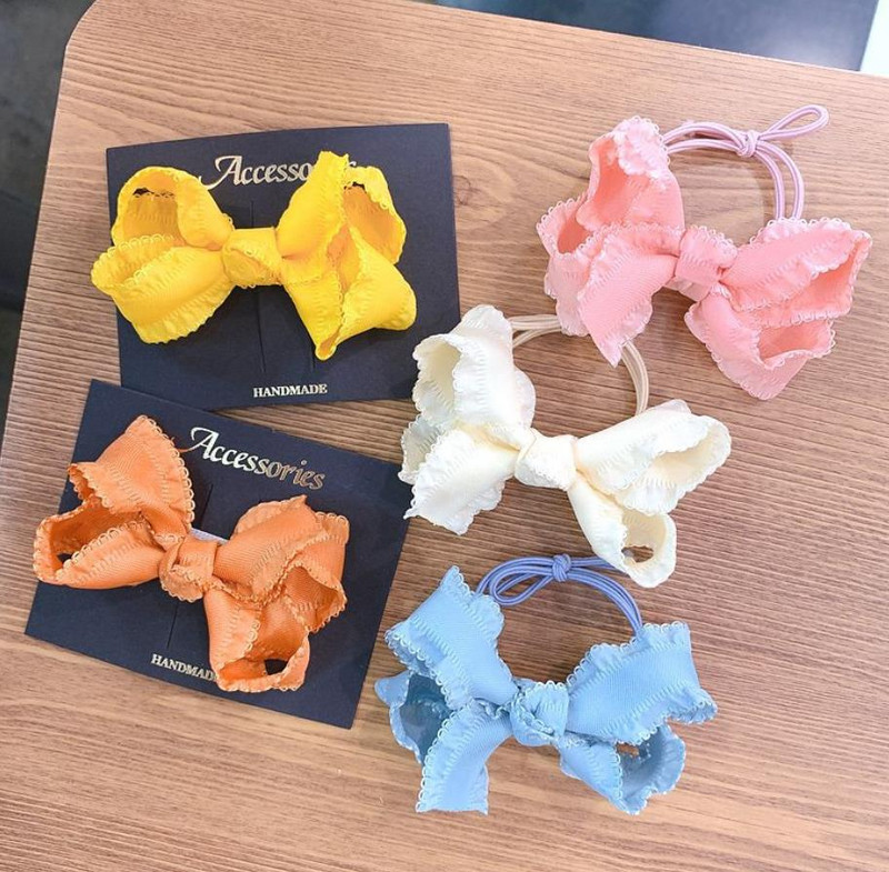 2/3 bucăți/set funde de pânză pentru fete agrafe de păr frânghii de păr pentru copii benzi de păr elastice benzi de cauciuc suport pentru coadă de cal accesorii de păr