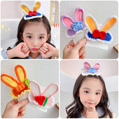 Rankų darbo nėrimo vąšelio mezgimas vilnoniai verpalai plaukų segtukai megzti plaukų segtukai plaukų segtukai plaukų papuošalai aksesuarai mergaitėms moterims