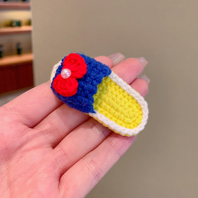 Rankų darbo nėrimo vąšelio mezgimas vilnoniai verpalai plaukų segtukai megzti plaukų segtukai plaukų segtukai plaukų papuošalai aksesuarai mergaitėms moterims