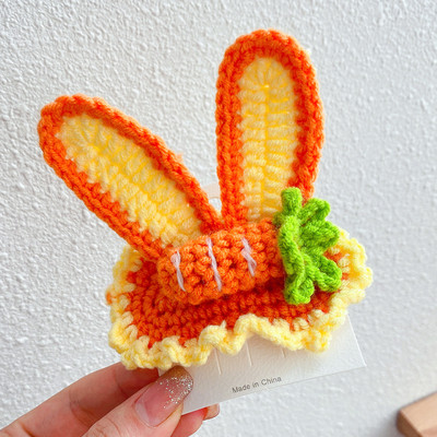 Rankų darbo nėrimo vąšelio mezgimas vilnoniai verpalai plaukų segtukai megzti plaukų segtukai plaukų segtukai plaukų papuošalai aksesuarai mergaitėms moterims