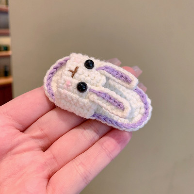 Rankų darbo nėrimo vąšelio mezgimas vilnoniai verpalai plaukų segtukai megzti plaukų segtukai plaukų segtukai plaukų papuošalai aksesuarai mergaitėms moterims