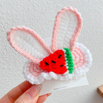 Rankų darbo nėrimo vąšelio mezgimas vilnoniai verpalai plaukų segtukai megzti plaukų segtukai plaukų segtukai plaukų papuošalai aksesuarai mergaitėms moterims