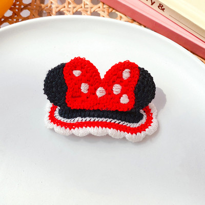 Rankų darbo nėrimo vąšelio mezgimas vilnoniai verpalai plaukų segtukai megzti plaukų segtukai plaukų segtukai plaukų papuošalai aksesuarai mergaitėms moterims