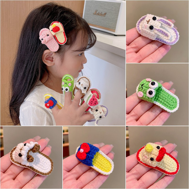 Rankų darbo nėrimo vąšelio mezgimas vilnoniai verpalai plaukų segtukai megzti plaukų segtukai plaukų segtukai plaukų papuošalai aksesuarai mergaitėms moterims