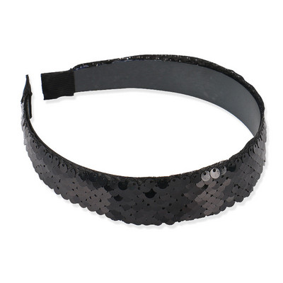 Nové európske a americké obojstranné flitrované 2,5 cm morská panna vlásenka čelenka vlasová páska roztomilé dievčenské vlasové doplnky